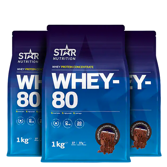Whey-80 Mix&Match, 3x1kg