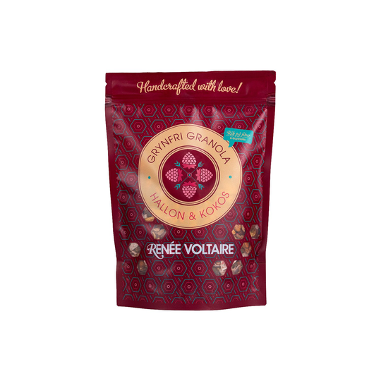 Renee Voltaire Grynfri Granola Hallon & Kokos, 375 g