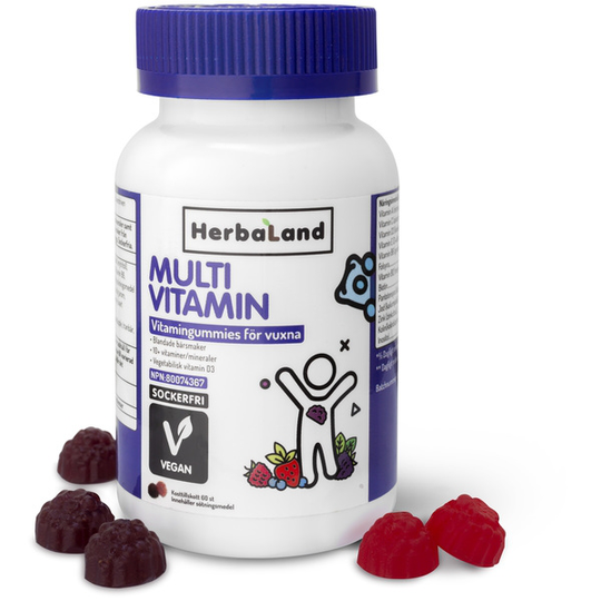 Herbaland Multivitamingummies 60 st