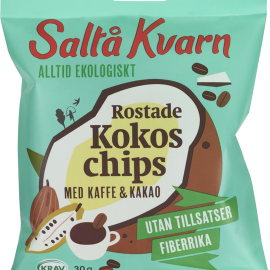 Saltå Kvarn Kokoschips Kaffe & Kakao 30 g