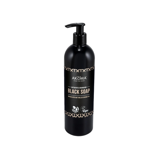 Akoma Authentic Ghanaian Liquid Black Soap 500 ml