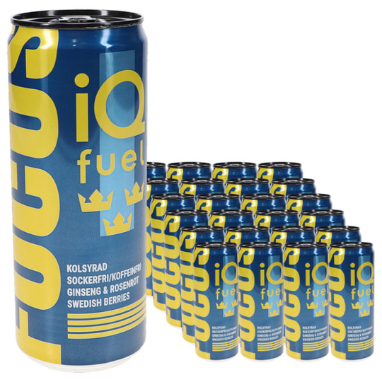 IQ Fuel 24-pack IQ Focus Tre Kronor Berries