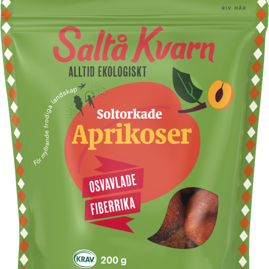 Saltå Kvarn Aprikoser 200 g