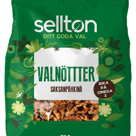 Sellton Valnötter 750 g