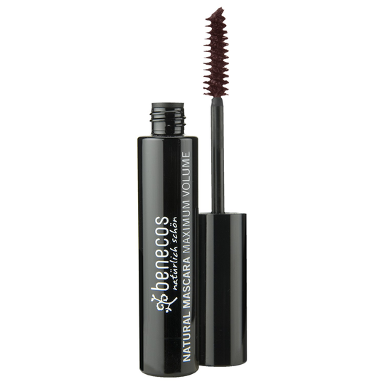 Benecos Natural Mascara Maximum Volume, 8 ml Smooth Brown