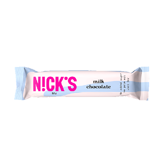 NICKS Milk Chocolate, 25 g