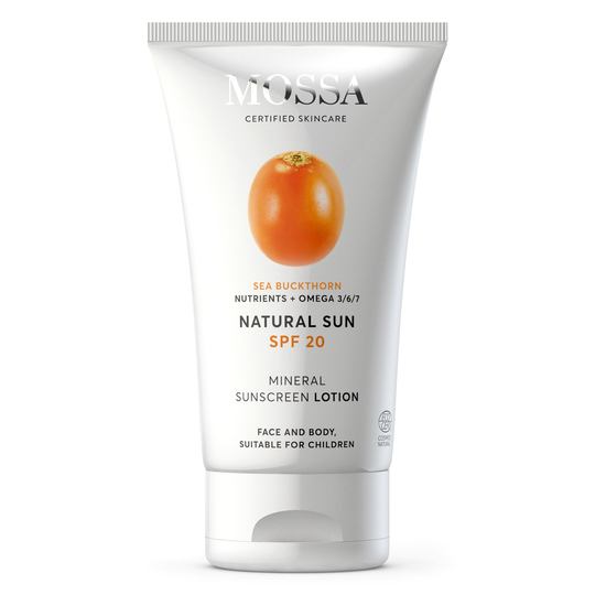 Mossa Mineral Sunscreen Lotion SPF 20, 100 ml