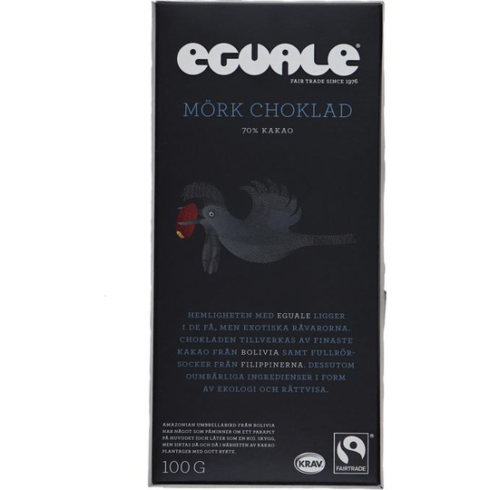 Eguale Mörk Choklad 70%