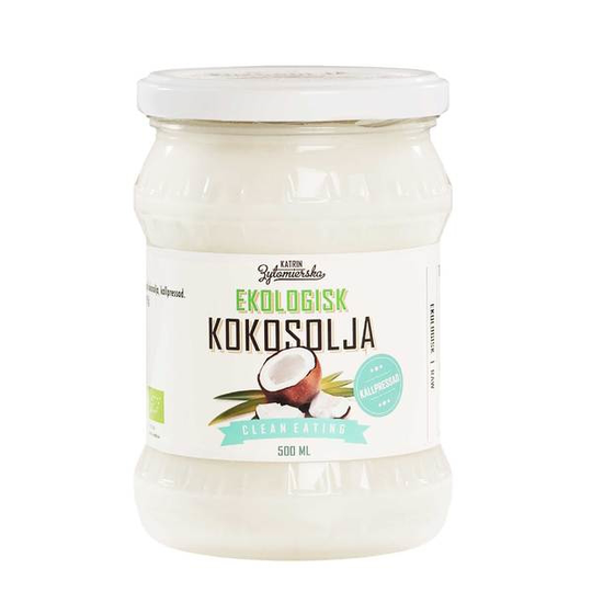 Clean Eating Kokosolja Kallpressad 500 ml