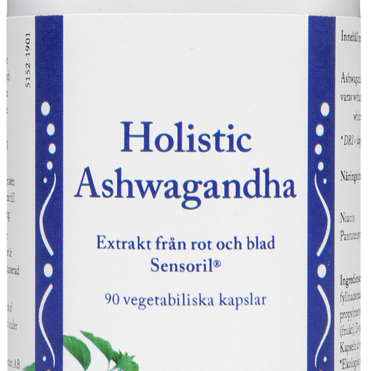 Holistic Ashwagandha 90 kapslar