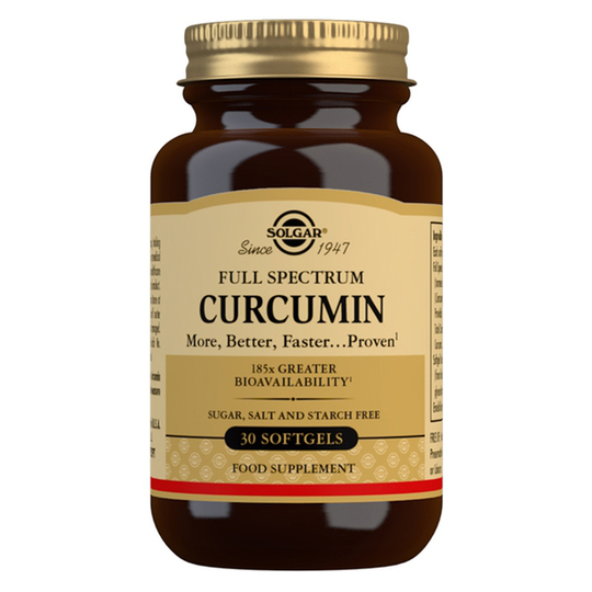 Solgar Full Spectrum Curcumin 30 softgels