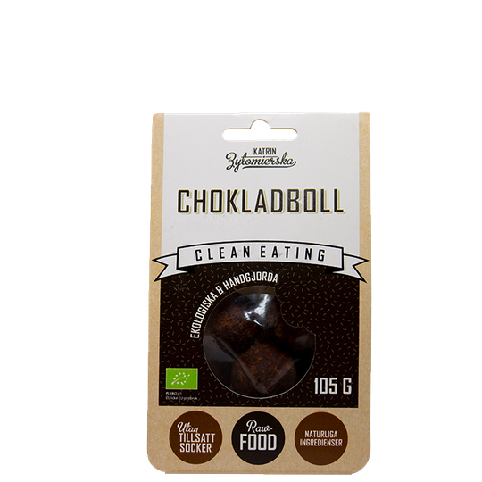 Ekologisk Chokladboll, 105 g