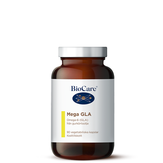 BioCare Mega GLA Complex (Omega-6 Fatty Acids), 90 kapslar