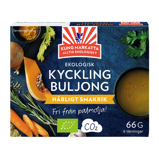 Kung Markatta Kycklingbuljongtärningar, 6 st