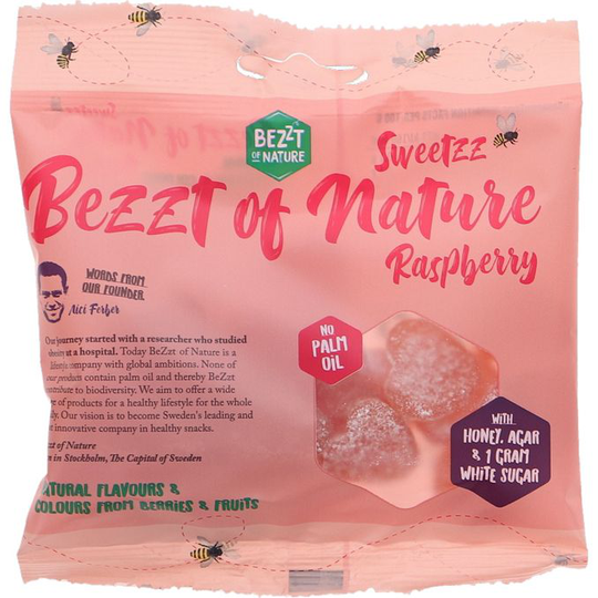 Bezzt of nature Naturligt Godis Hallon