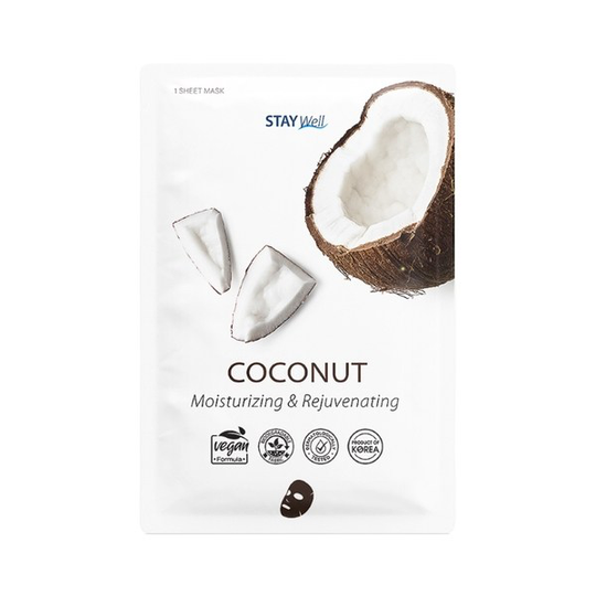 STAY Well Vegan Sheet Mask Coconut 23 g